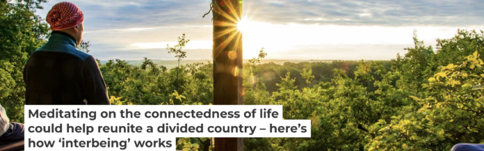 Meditation can make us more aware of the miracle of existence of everything in this world. Anna Sunderland Engels